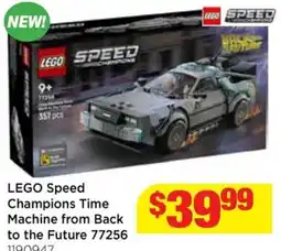 Mr Toys Lego speed champions time machine from back to the future offer