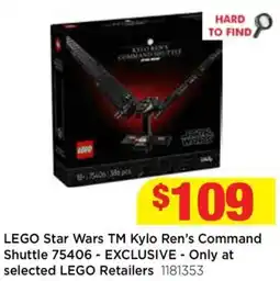 Mr Toys Lego star wars tm kylo ren's command shuttle offer