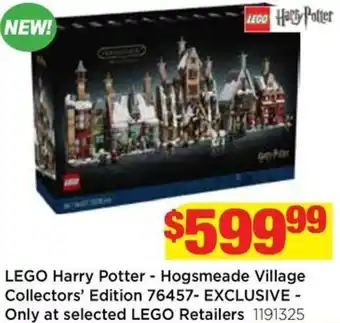 Mr Toys Lego harry potter - hogsmeade village collectors' edition offer