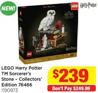Mr Toys Lego harry potter tm sorcerer's stone collectors' edition offer