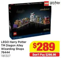 Mr Toys Lego harry potter tm diagon alley wizarding shops offer