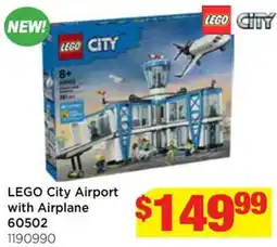 Mr Toys Lego city airport with airplane offer