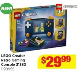 Mr Toys Lego creator retro gaming console offer