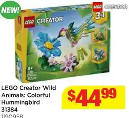 Mr Toys Lego creator wild animals: colorful hummingbird offer