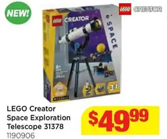 Mr Toys Lego creator space exploration telescope offer
