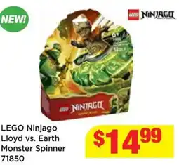 Mr Toys Lego ninjago lloyd vs. earth monster spinner offer