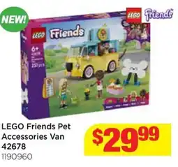 Mr Toys Lego friends pet accessories van offer