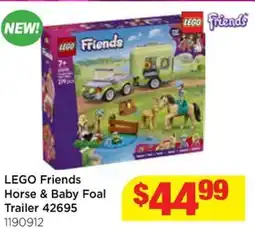 Mr Toys Lego friends horse & baby foal trailer offer
