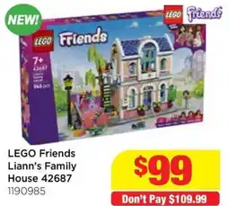 Mr Toys Lego friends liann's family house offer