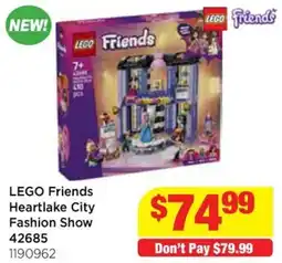 Mr Toys Lego friends heartlake city fashion show offer