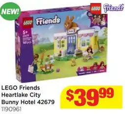 Mr Toys Lego friends heartlake city bunny hotel offer