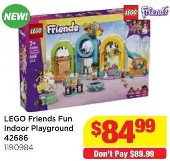 Mr Toys Lego friends fun indoor playground offer