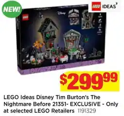 Mr Toys Lego ideas disney tim burton's the nightmare before offer