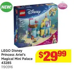 Mr Toys Lego disney princess ariel's magical mini palace offer