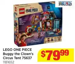 Mr Toys Lego one piece buggy the clown's circus tent offer