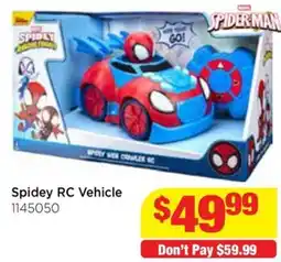 Mr Toys Spidey rc vehicle offer