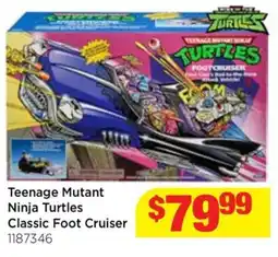 Mr Toys Teenage mutant ninja turtles classic foot cruiser offer