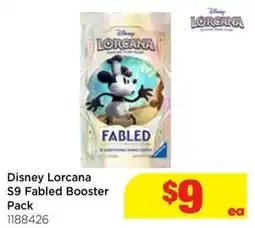 Mr Toys Disney lorcana s9 fabled booster pack offer