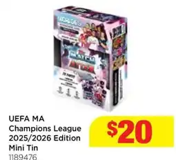 Mr Toys Uefa ma champions league 2025/2026 edition mini tin offer
