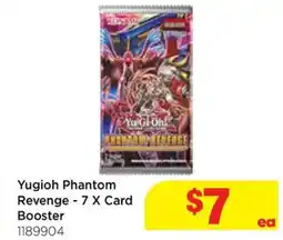 Mr Toys Yugioh phantom revenge - 7 x card booster offer