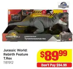 Mr Toys Jurassic World: Rebirth Feature t-rex offer