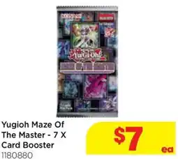Mr Toys Yugioh maze of the master-7x card booster offer