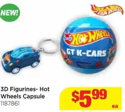 Mr Toys 3d figurines- hot wheels capsule offer