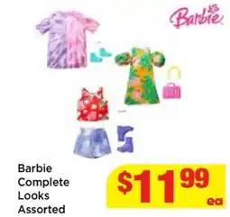 Mr Toys Barbie complete looks assorted offer
