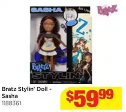 Mr Toys Bratz stylin' doll - sasha offer