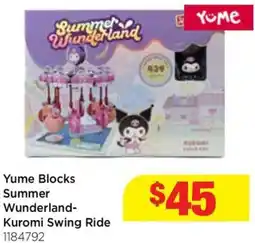 Mr Toys Yume blocks summer wunderland- kuromi swing ride offer