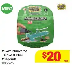 Mr Toys Mga's miniverse - make it mini minecraft offer
