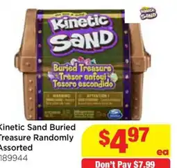 Mr Toys Kinetic sand buried treasure randomly assorted offer