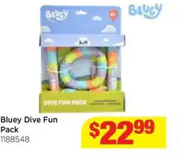 Mr Toys Bluey dive fun pack offer