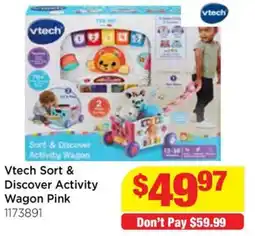 Mr Toys Vtech sort & discover activity wagon pink offer