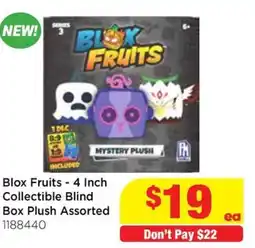 Mr Toys Blox Fruits - Collectible Blind Box Plush Assorted offer