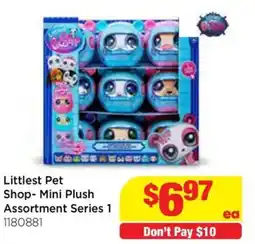 Mr Toys Littlest pet shop- mini plush assortment series 1 offer