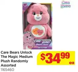 Mr Toys Care bears unlock the magic medium plush randomly assorted offer