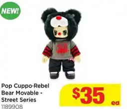 Mr Toys Pop cuppo rebel bear movable - street series offer