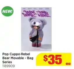 Mr Toys Pop cuppo rebel bear movable - bag series offer