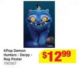 Mr Toys Kpop demon hunters - derpy - reg poster offer