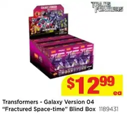 Mr Toys Transformers - galaxy version 04 "fractured space-time" blind box offer