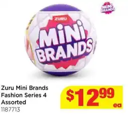 Mr Toys Zuru mini brands fashion series 4 assorted offer