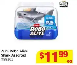 Mr Toys Zuru robo alive shark assorted offer