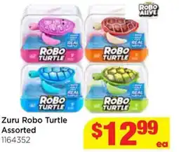 Mr Toys Zuru robo turtle assorted offer