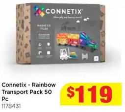 Mr Toys Connetix - rainbow transport pack offer