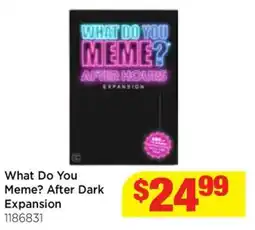 Mr Toys What do you meme? after dark expansion offer