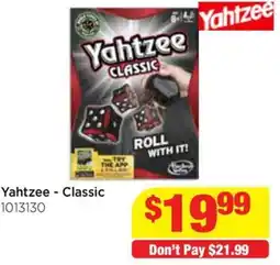 Mr Toys Yahtzee classic offer