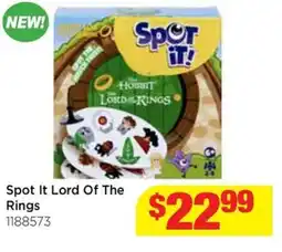 Mr Toys Spot it lord of the rings offer
