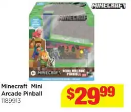 Mr Toys Minecraft mini arcade pinball offer