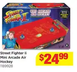 Mr Toys Street fighter li mini arcade air hockey offer